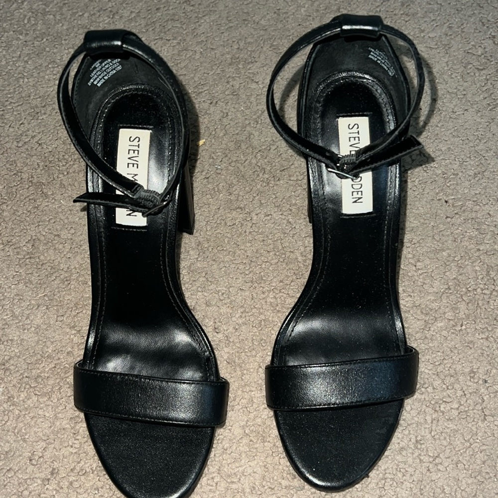 Steve Madden Black Heels
